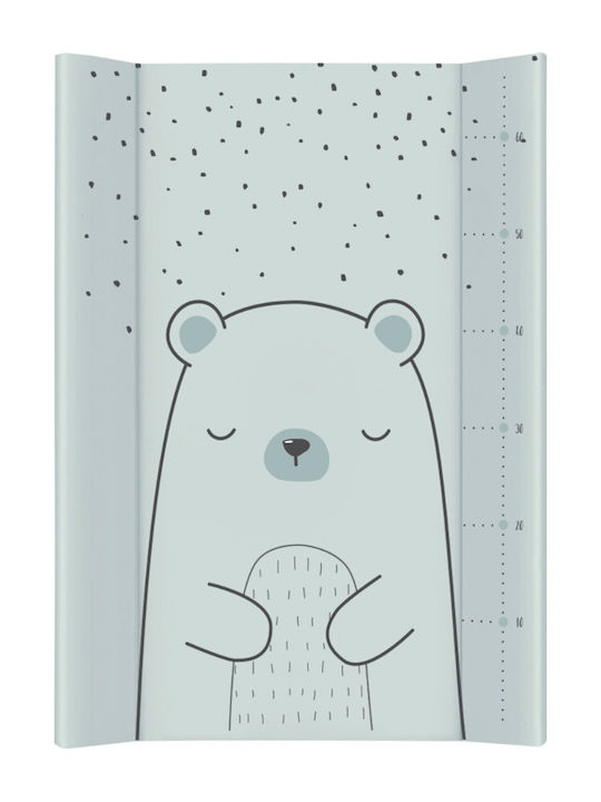 Kikka Boo Σκληρή Αλλαξιέρα με Κάλυμμα Bear with Me από Πλαστικό Mint 50x70cm