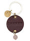 Raeder Keychain Ommmm Leather Yellow