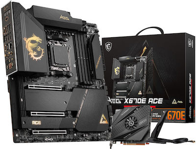 MSI MEG X670E ACE Wi-Fi Motherboard Extended ATX με AMD AM5 Socket