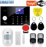 Emastiff Wireless Sistem de alarma cu Detector de miscare , Senzor de usa , Sirena , 2 Telecomenzi , 2 Etichete si Tastatura (Magazin online de telefoane mobile / Wi-Fi)