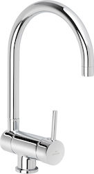 Slovarm ED.3508.A Große U-förmige Küchenarmatur Silber