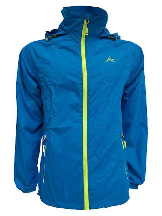 Apu Winter Jacke Wasserdicht und Winddicht Blau