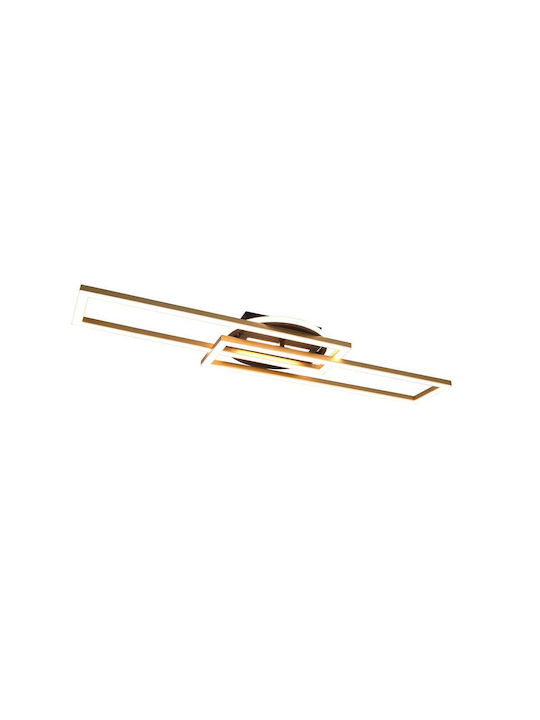 Trio Lighting Twister Πλαφονιέρα Οροφής 90.5εκ....