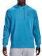 Under Armour Rival Men's Sweatshirt with Hood and Pockets Light Blue