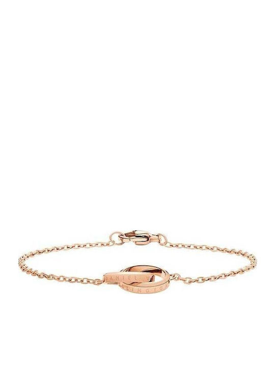 Daniel Wellington Elan Дамско Гривна Верига от Стомана Златно