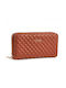 Verde Large Women's Wallet Tabac Brown