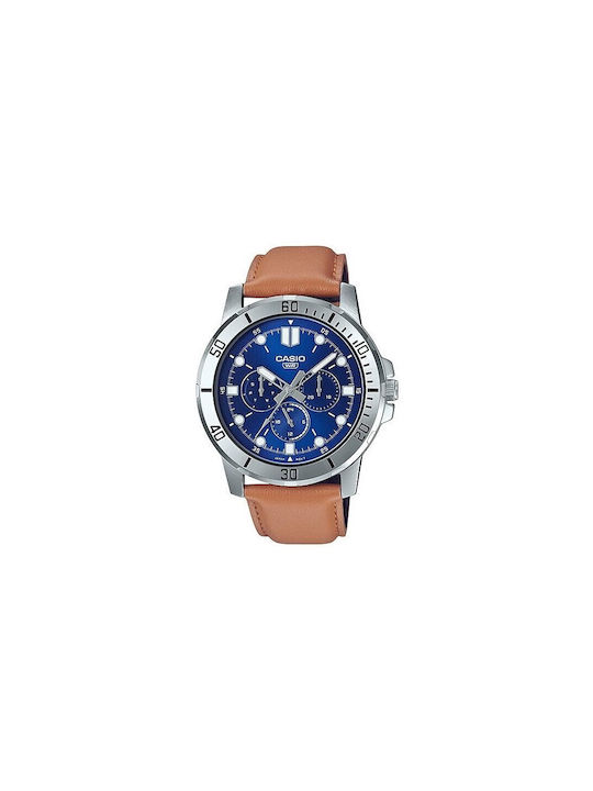 Casio Standard Ceas Cronograf Baterie cu Maro B...