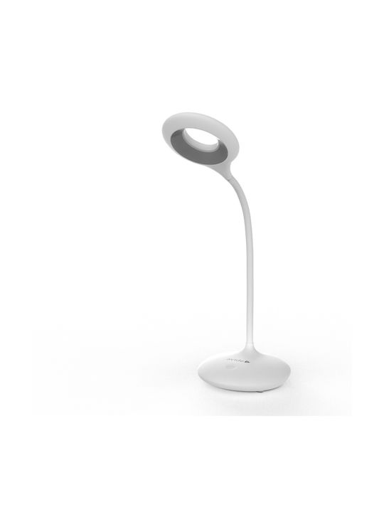 Avide ABLDL-MIN-4W Презареждаема LED Настолна Лампа за Бюро с Гъвкаво Рамо