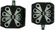 SRP Flat Bicycle Pedals Black