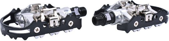 FLR Clipless Bicycle Pedals Silver