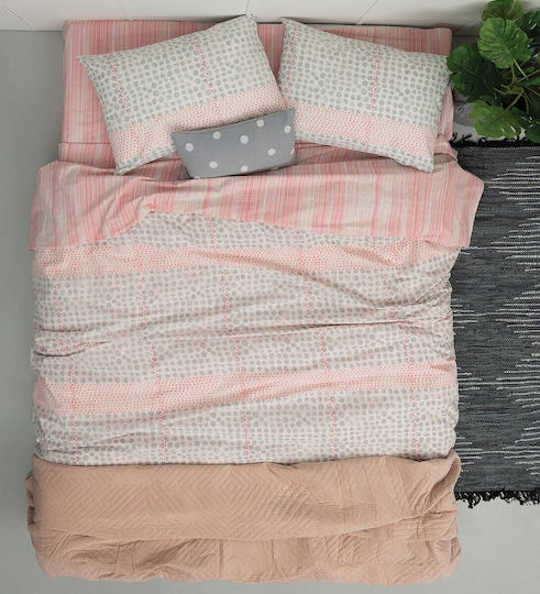 Palamaiki Fashion Life FL6175 Super Double Set 240x250cm Pink