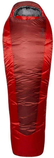 Rab Sleeping Bag Μονό 3 Εποχών Solar Eco 3 Κοκκινο