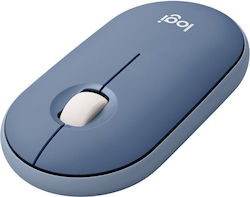 Logitech Pebble M350 Ασύρματο Ποντίκι Blueberry