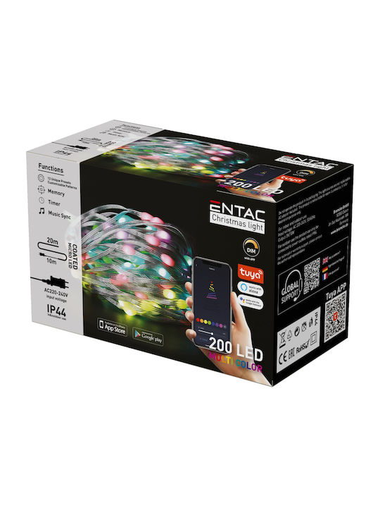 200 Lichter LED 20m. Mehrfarbige in Zeichenfolge 1Stück 200 Lichter LED 20m. Mehrfarbige in Zeichenfolge 1Stück