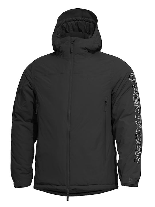 Pentagon Hoplite Escape Hunting Jacket Fleece Black