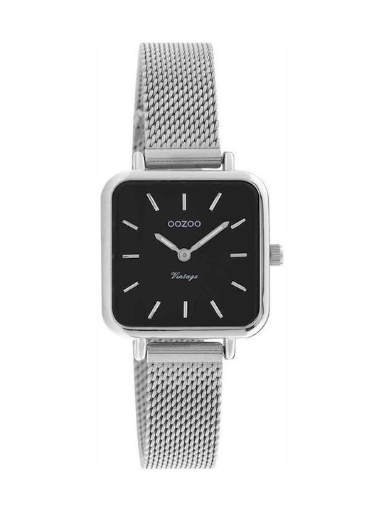 Oozoo Vintage Women's Watch with Silver Metal B...