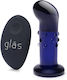 Glas Anal Vibrator with Wireless Functionality Blue