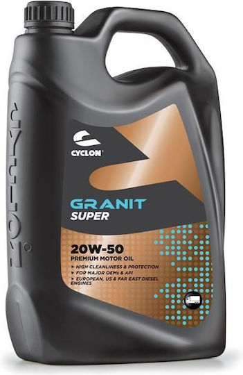 Cyclon Granit Super Масло за Автомобили 20W-50 5лт