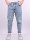 Hose Jeans lose blau Jeans lose blau Blau