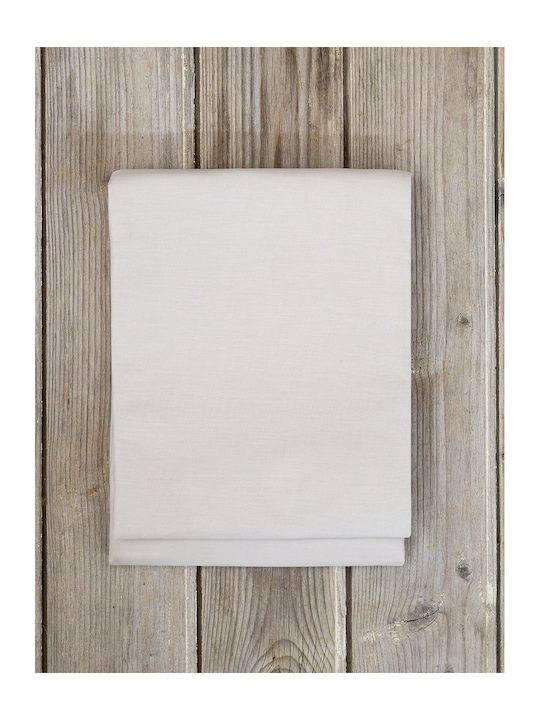 Nima Σεντόνι Μονό 160x260εκ. Unicolors Linen Beige