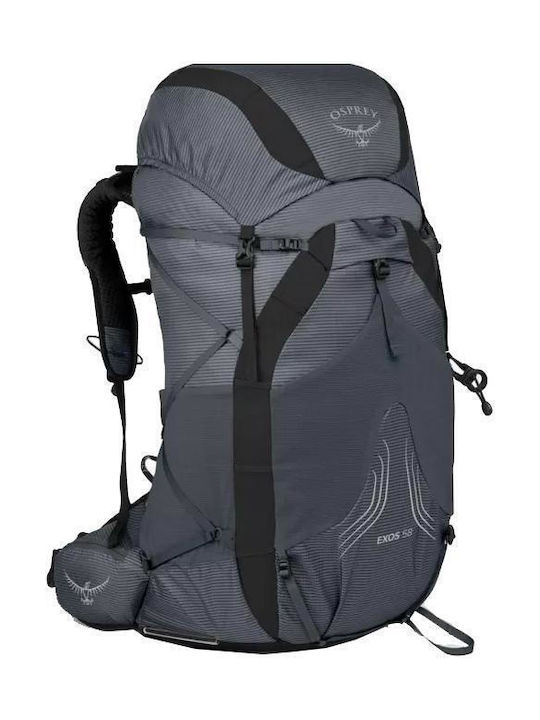 Osprey Exos Mountaineering Backpack 58lt Gray 10004019