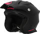 Acerbis Jet Aria Jet Helmet with Sun Visor 1050gr Black/Pink