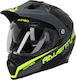 Acerbis Flip FS-606 On-Off Helmet ECE 22.06 Black/Grey