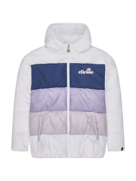 Ellesse Παιδικό Καπιτονέ Μπουφάν Λευκό
