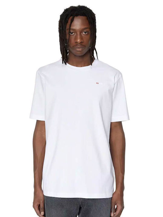 T-Just-Microdiv T-shirt Λευκό
