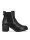 Women's Chelsea Boots with Medium Heel Black