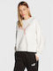 Puma Re Women's Cropped Sweatshirt White