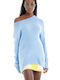 Only Women's Long Sleeve Sweater Allure/White Melange