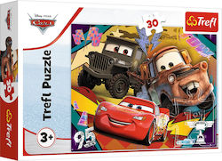 Kinderpuzzle Speeding Cars für 3++ Jahre 30pcs Trefl