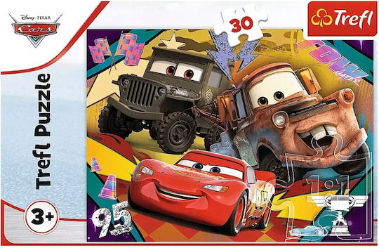 Παιδικό Puzzle Speeding Cars για 3+ Ετών 30pcs Trefl