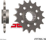 JT Sprockets Γρανάζι Μπροστά 16 Δοντιών για Aprilia RSV4