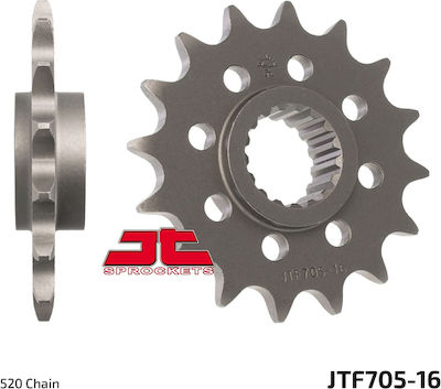 JT Sprockets Vorderes Ritzel 16 Zähne