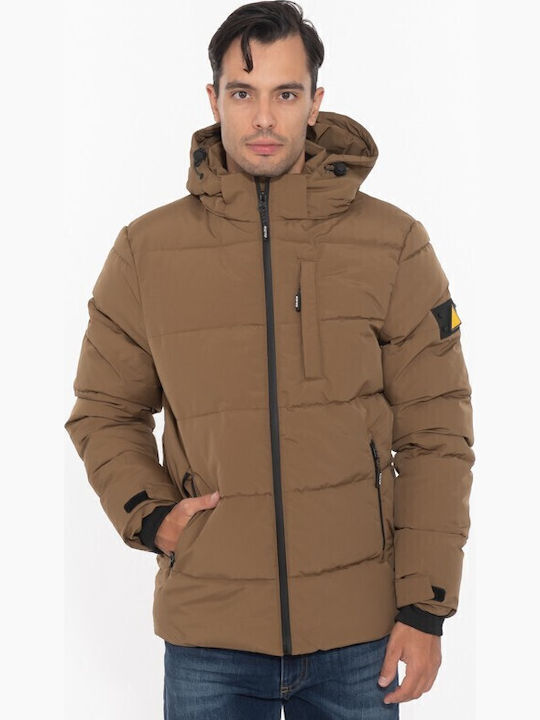 Winter Jacke Puffer Light Mocca