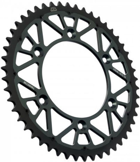 JT Sprockets Rear Sprocket Twinstar 48 Teeth for Yamaha YZ 250 / YZ 125