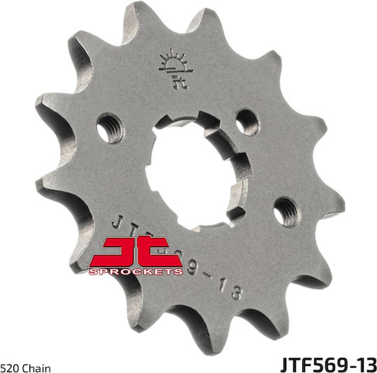JT Sprockets Front Sprocket 13 Teeth for Kawasaki KLX 250 for Yamaha XV 250 2008-2013