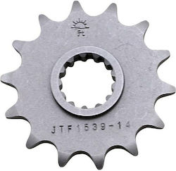 JT Sprockets Vorderes Ritzel 14 Zähne für Kawasaki EX 300 / Ninja 300 / Z300