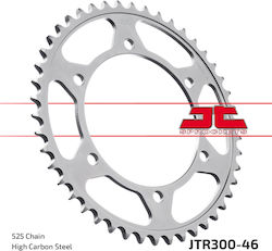 JT Sprockets Γρανάζι Πίσω 46 Δοντιών για Yamaha FZ8 Fazer 2010-2014