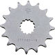 JT Sprockets Γρανάζι Μπροστά 16 Δοντιών για Suzuki GSX-R 600 για Triumph Tiger 800 για Yamaha TDM 850