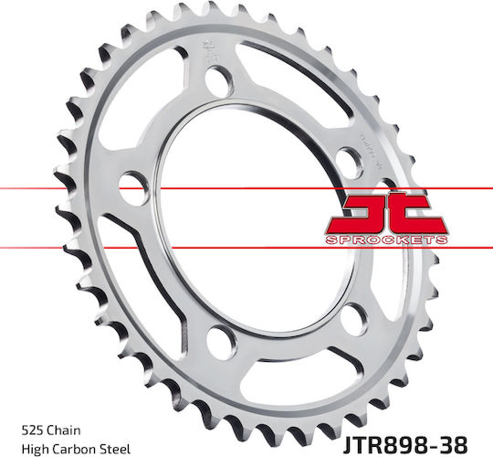 JT Sprockets Pinion spate 38 Dinți pentru KTM 1190 RC8 / 990 Super Duke - 990 Super Duce