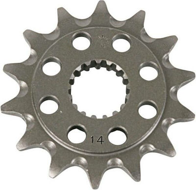 JT Sprockets Vorderes Ritzel 14 Zähne für Honda CR 250 / CRF 450 Motard