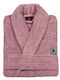 Greenwich Polo Club 3207 Collar Bathrobe Ροζ 390gr/m²