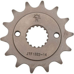 JT Sprockets Vorderes Ritzel 14 Zähne für Honda XR