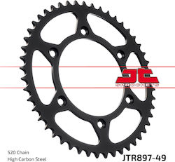 JT Sprockets Rear Sprocket 49 Teeth for Husqvarna FE 250 2018