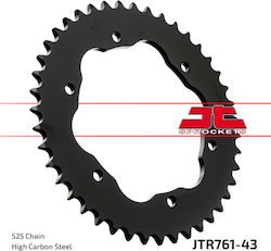 JT Sprockets Rear Sprocket 43 Teeth for Ducati Diavel