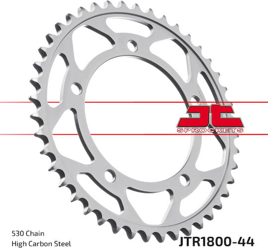 JT Sprockets Заден зъбен колело за Suzuki GSX-R 1000 за Triumph Тигър 1050
