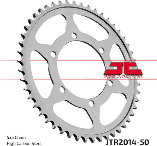 JT Sprockets Hinteres Ritzel 50 Zähne für Triumph Tiger 800